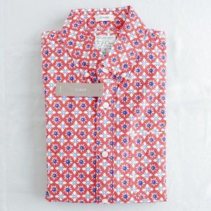 J. Crew Short-sleeve stretch Secret Wash shirt
